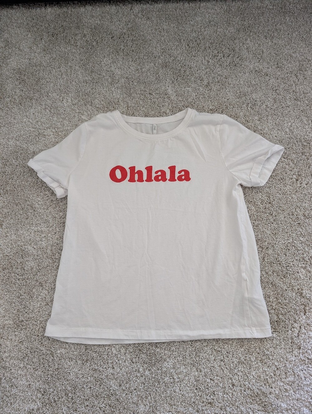 Ohlala Graphic Tee - Women Size L